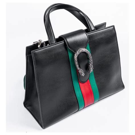 gucci purse black leather|More.